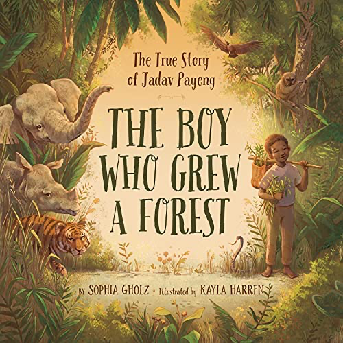 The Boy Who Grew a Forest繪本封面